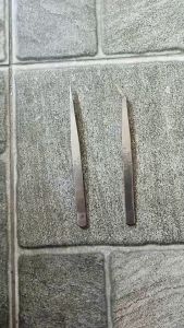 ปากคีบ ฟอร์เซป Forceps ปลายตรง ปลายงอ สแตนเลส 15 ซม