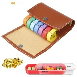 28 ช่องรายวัน Pill Organizer Caseรายสัปดาห์ Dosis กล่องคอนเทนเนอร์ผู้ถือยาเม็ดกล่องยาวิตามิน