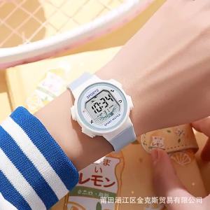 Jam Tangan Elektronik Kanak-Kanak Baru Pelajar Lelaki dan Perempuan Tarikh Masa Fesyen Jam Tangan Elektronik Pelbagai Fungsi Cahaya Malam