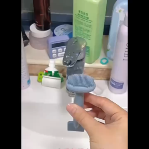 Silicone Facial Cleansing Brush Manual Massage Facial Brush Double Head Face Wash Brush Blackhead Remover Skin Care Tool A Flexible Silicone Facial Cleansing Brush with Two Ends Designed for Thorough Cleaning And Applying Mud Masks