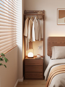 DONGMU | Bedside Cabinet Wardrobe Organizer Solid Wood