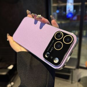 เคสหนังมีช่องหน้าต่างขนาดใหญ่สำหรับ iPhone 16 17 Pro Max iPhone 17เคสกันกระแทกอากาศ