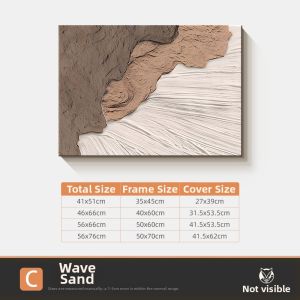 HAOJIUBUJIAN | Elegant Texture Decorative Wall Art for Concealing Switch Panels