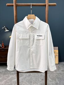 เสื้อปักผ้าฝ้ายแท้: แขนยาวหลวมพอดีสไตล์ลําลองสําหรับเยาวชนฤดูใบไม้ผลิฤดูใบไม้ร่วงดูดซับความชื้นระบายอากาศ