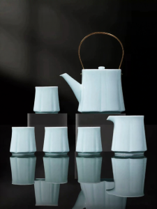 JINGDEZHEN | High-quality Celadon Tea Set Teapot