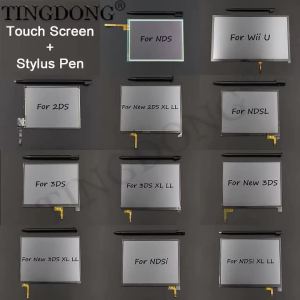 Touch Screen Panel Display Digitizer Glass For NDS NDSL NDSi LL XL For WII U 2DS  3DS 3DSLL 3DSXL New 3DS XL LL PAD Console