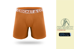 (Box 2 ชิ้น) Cricket & Co กางเกงชั้นในผู้ชายรุ่น Cool Max แบบ Long Boxer มี 6 สี