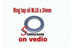 RING  BAUT TAP OLI ALUMUNIUM  M16 X 24MM. HARGA 1PCS