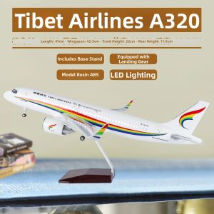 Light-up A320 Model Plane