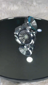 ปลายแฮนด์ ก้นหอย ( น็อตอุดปลายแฮนด์ ลายก้นหอย ) ลายก้นหอย 1คู่ (ใส่ได้ทุกรุ่น) สำหรับปิดปลายแฮนด์