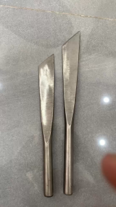 DAO KHUI TÁCH SẦU RIÊNG_ Cán tròn INOX nguyên khối bền đẹp cứng cáp không gỉ sét