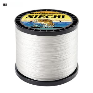 SIECHI X4 สายถัก Braided 4 Strands 1000M 500M 300M Multifilament PE สาย Super Strong 8-80LB ปลาคาร์พสายญี่ปุ่นลวด