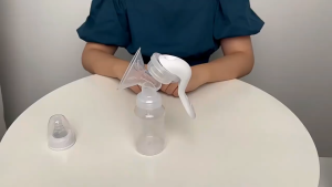 Manual Breast Pump and Milk Collector  Innovative Design Silicone Manual Breast Pump Hand Pump BPA Free 150 ml Collector