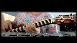 Local Shipment: INITER 30inch Mahogany Ubass with Belcat EQ & Truss Rod