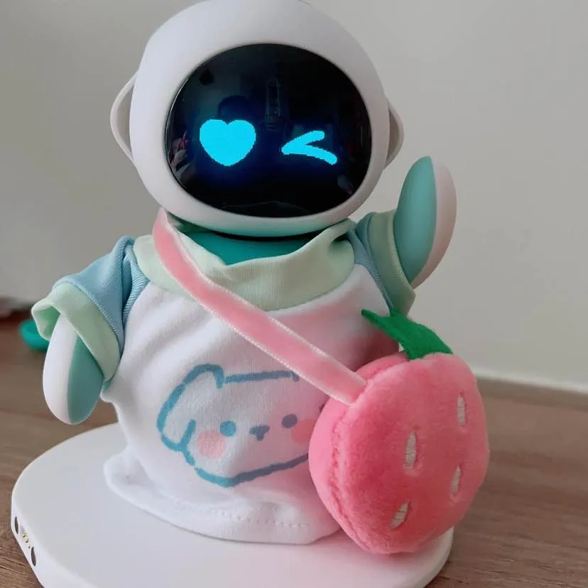 Robot Eilik Xanh Pastel - Đồ chơi Robot thông minh để bàn
