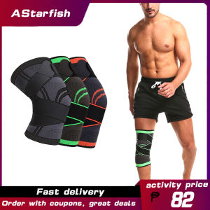 1 Pack Athletic Mens Nylon Athletic Compression Knee Braces Support Fitness Running Cycling Weightlifting Gear Protective Gear