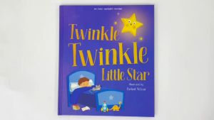 Twinkle Twinkle Little Star Giant Hardcover Book For Kids To Sing Along Classic Nursery Rhyme