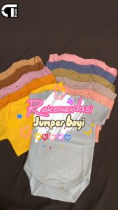 Jumper bayi polos cotton bodysuit