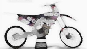 DECAL STIKER KLX BF - DTRACKER - GORDONS PREMIUM