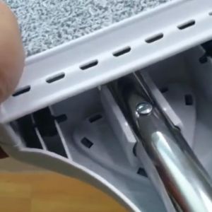 Cây lau nhà tự vắt bản lớn 42cm chổi lau nhà thông minh loại tốt chất liệu nhựa & kim nhôm Cao Cấp thanh trượt nhẹ lau nhanh hơn sạch hơn vắt nhanh mau khô(tặng 2 miếng lau)