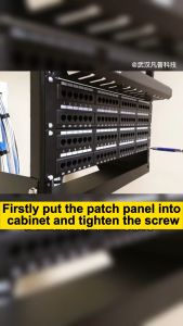 Vention Network Patch Panel Gigabit Ethernet LAN RJ45 Wall Rackmount
