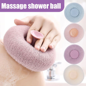 Mesh Sponge Bath Ball Body Scrubber Soft Shower Brush Rich Bubbles Bath Sponge Exfoliating Scrub Sponge Bathroom Accessories