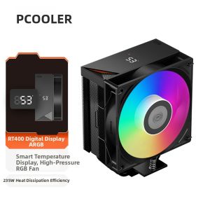 PCCooler | LCD Display CPU Cooler Tower Air Cooling