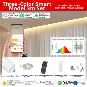 LIANGJIAXING | Smart 45 Degree Angle Ambient Linear Light