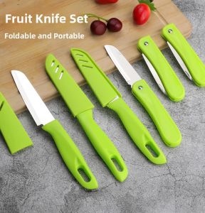 GANGWO | Portable Sharp Fruit Knife Set for Home Dormitory Student Kitchen