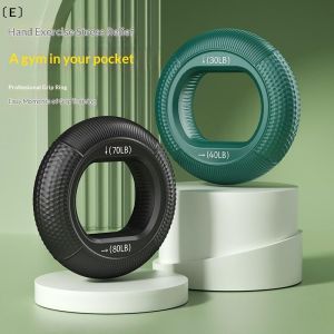 〔E〕1PC Silicone Finger Grip Circle For Adults Wrist Support Hand Strengthener Rehabilitation Training Double Strength