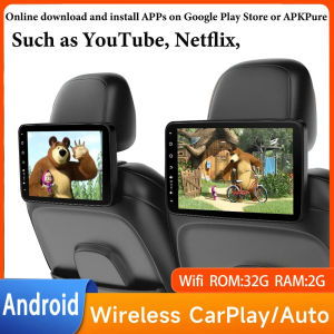 [2G+32G]10inch Car Headrest Monitor  New Upgrade Tablet Touch Screen For Car Rear Seat