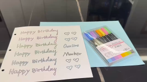 Acrylic marker sets (8 colors/12 colors/60 colors/80 colors) colored pens highlighters art supplies markers art supplies