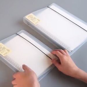COD 1Pc Note book A4/A5/B5 Removable Refill Papers Notepads Line/Blank/Point/Grid