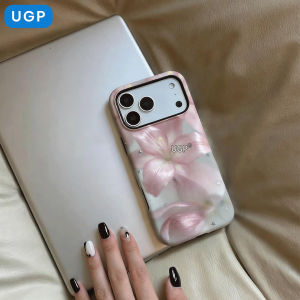 UGP | Lens Protection Full Case for iPhone Pink Lily Design