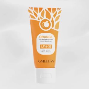 GMEELAN 1PC Orange Exfoliating Gel Facial Glowing Blackhead Cleaner Body Exfoliating 1Menit 50g [gmeelan skincare]