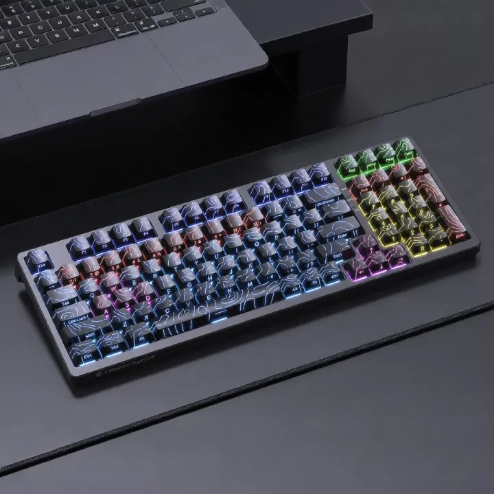 Lenovo | Multimode Wireless Mechanical Keyboard 98 Keys Blue Switch