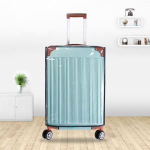 Durable PVC Transparent Luggage Cover Travel Suitcase Protector Reusable Waterproof