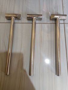 Palu pemecah es batu bahan stenlis stell bunder lancip palu multifungsi bahan stenlis anti karat model bunder lancip