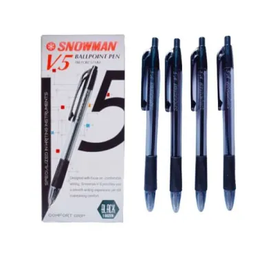 Ballpoint Pen SNOWMAN V.5 HITAM