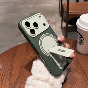 FENGNABAO | Magnetic Invisible Foldable Stand Case Matte Full Lens Protection Elegant Design
