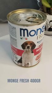 Pate MONGE Fresh cho chó 400gr (Hương vị thịt Heo)