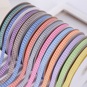 5 Yields Gingham Ribbons: Perfect for Wedding & Christmas Party Decorations