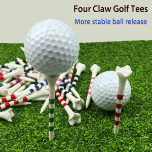 50pcs Golf Tees ABS Plastic Professional Golf Accessories