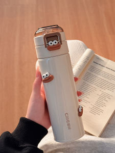 แก้วเก็บความร้อน เกรด 316 สำหรับเด็กนักเรียน น้ำหนักเบา ถือได้สำหรับเด็กและผู้ใหญ่ ดีไซน์น่ารัก แก้วน้ำสำหรับเด็กนักเรียน