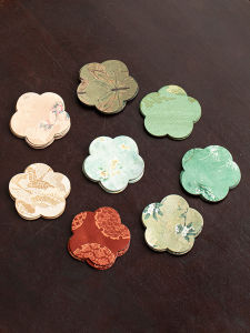 Đệm Cốc Bằng Vải Hai Mặt Cách Nhiệt Đệm Cốc Trà Phong Cách Trung Hoa Dụng Cụ Trà Kích Thước 15cm 18cm Đệm Cốc Trà Khô