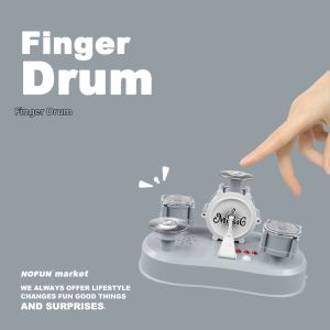 WUQUGONGSHE | Creative Funny Drum Set Figurine