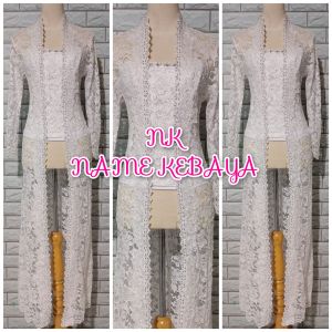 atasan kebaya brukat kutubaru kebaya akad nikah pengantin kebaya kutubaru semata kaki kebaya premium