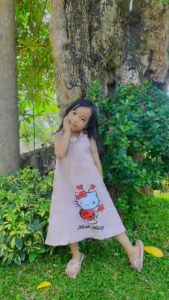 Baju Anak Perempuan Umur 1-6 Tahun Viral Dress Anak Perempuan Karakter Kartun Terlaris
