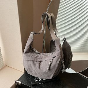 JIFANPAUL | Túi Đeo Vai Thời Trang Nylon Dung Lượng Lớn