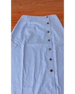 Bawahan rok span kancing depan bahan poplin premium tidak nerawang bawahan rok